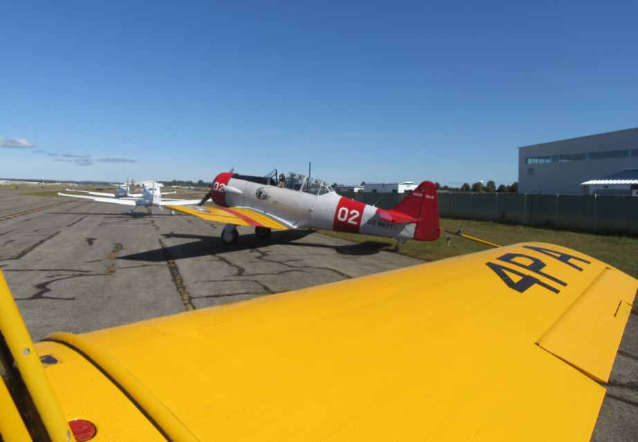 Model Airplane News - RC Airplane News | AT-6 Texan Formation Flight