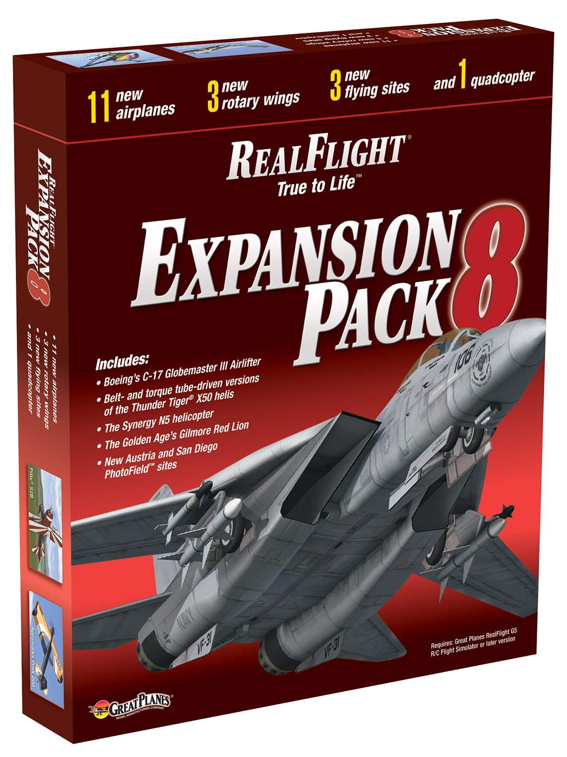 RealFlight Expansion Pack 8-All new