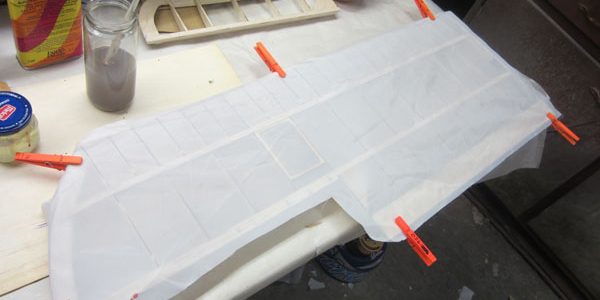 Covering Wings in Fabric