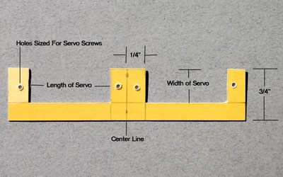 Model Airplane News - RC Airplane News | DIY Control Horns and Servo Mounts
