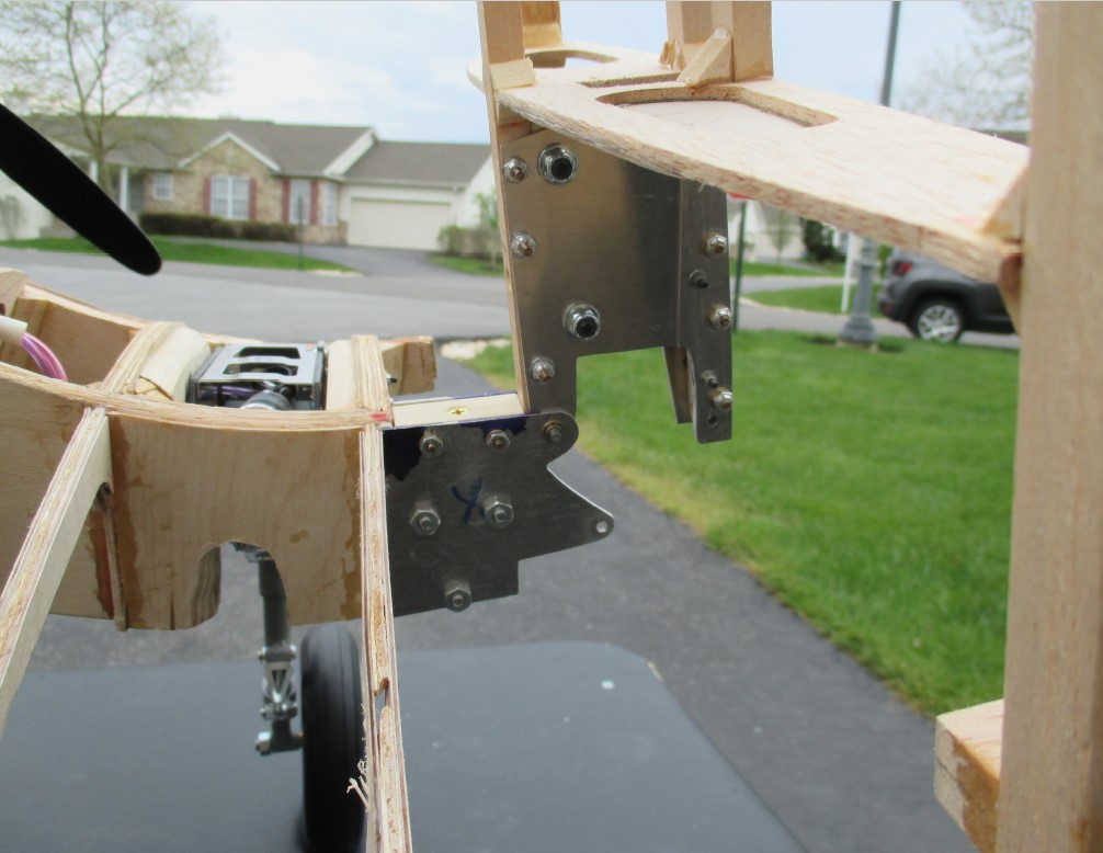 Model Airplane News - RC Airplane News | Corsair Folding Wing Mechanism