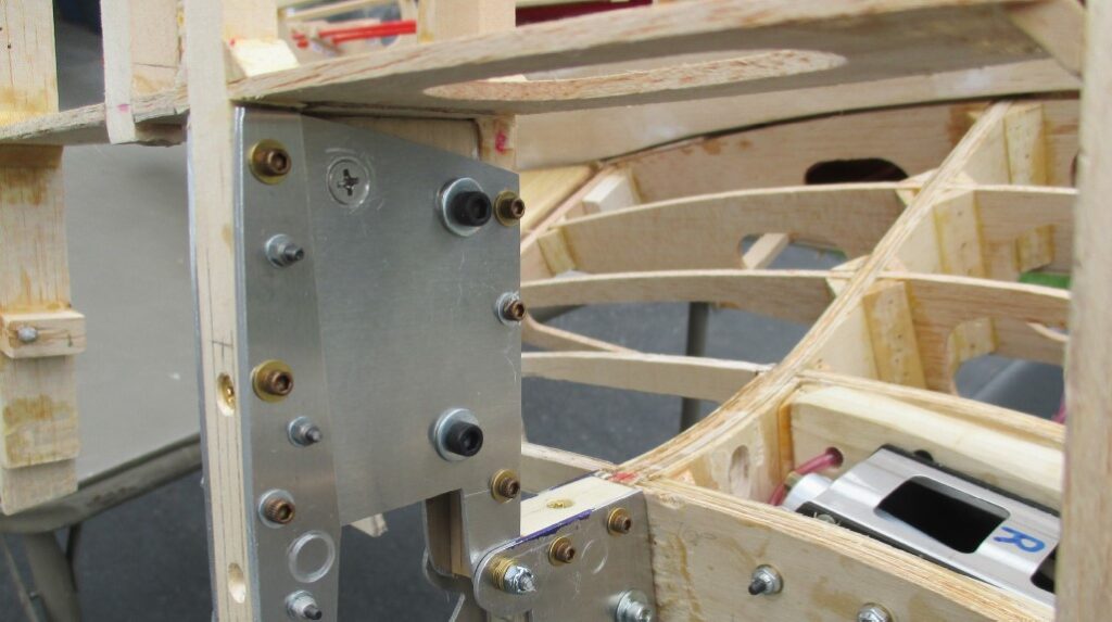 Model Airplane News - RC Airplane News | Corsair Folding Wing Mechanism