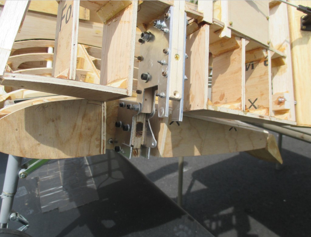 Model Airplane News - RC Airplane News | Corsair Folding Wing Mechanism