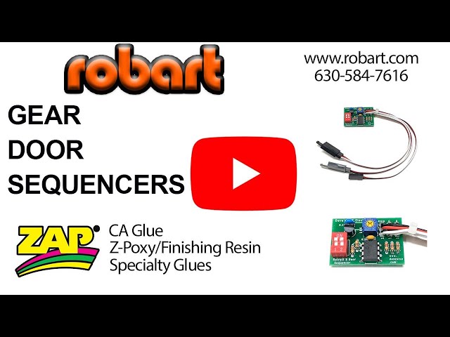 Gear door sequencer available from Robart