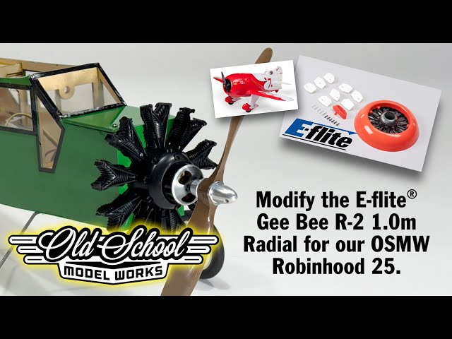 Gee Bee R2 Dummy Radial mod for OSMW Robinhood 25   a how to