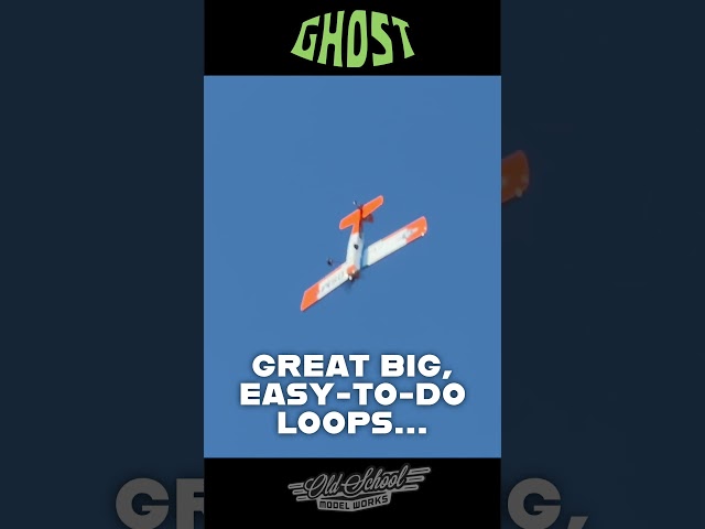 What can uou do with our GHOST  - Old School Model Works r/c airplane