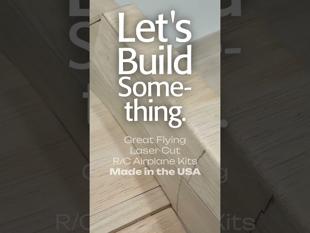 Let’s Build Something! Old School Model Works r/c airplane kits.#hobby #airplane #aviation #balsa