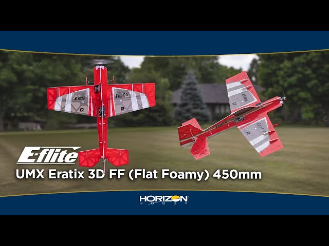 E-flite UMX Eratix 3D FF (Flat Foamy) 450mm RC Airplane