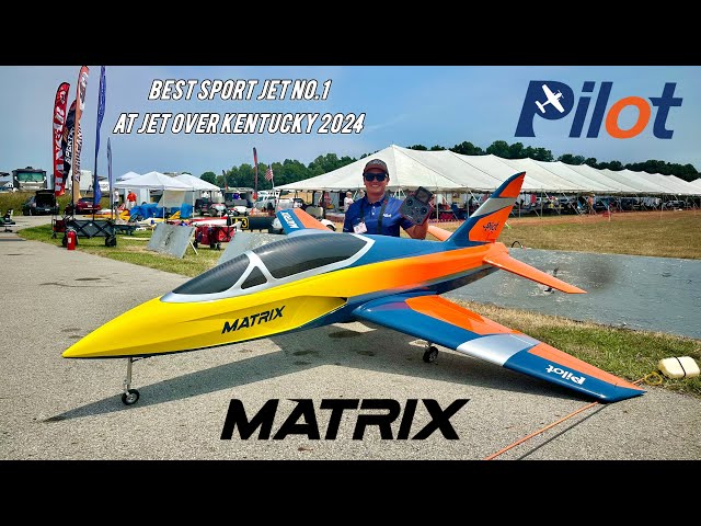Pilot-RC Matrix 2.8m at Jet Over Kentucky 2024 flown by Ryu