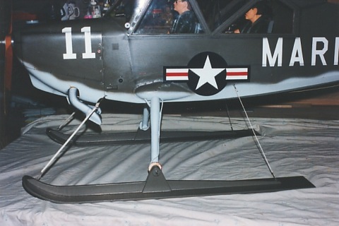 Easy Scratch-built Skis (fly off the snow!)