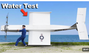 The RC Caspian Sea Monster Takes Flight!